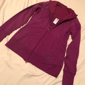 Purple North Face Sweater